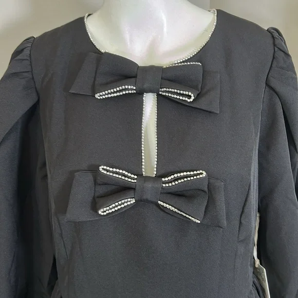 Tuckernuck HYACINTH HOUSE Embellished Bow Blair Mini Dress Black Sz L NEW  is available for purchase on au PAY Market - Imported Goods Online Store  Co.Ltd. | au PAY Market - Online